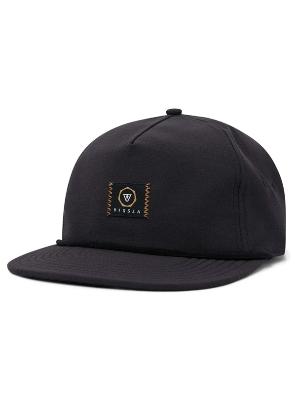 Vissla Lay Day 2 Hybrid Eco Cap - Black Phantom